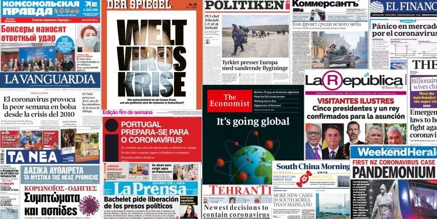 Unes de presse du 28 février 2020