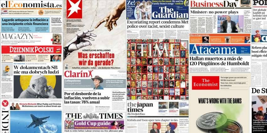 Unes de presse du 17 mars 2023