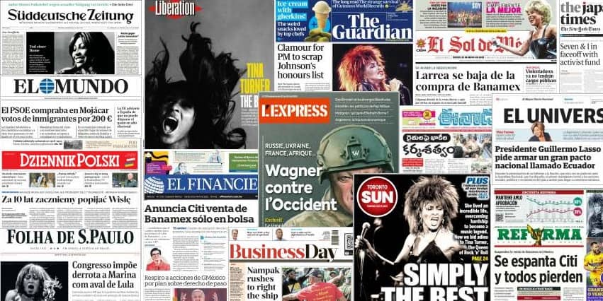 Unes de presse du 25 mai 2023