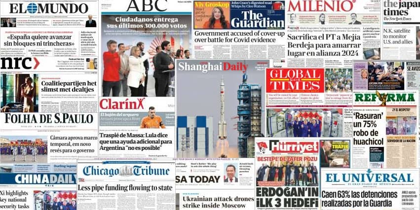Unes de presse du 31 mai 2023