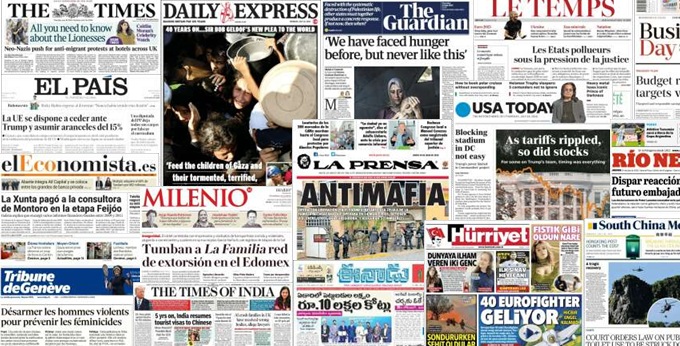 Unes de presse du 24 juillet 2025