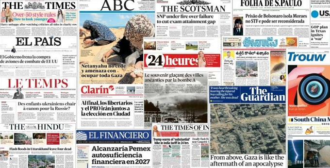 Unes de presse du 6 août 2025