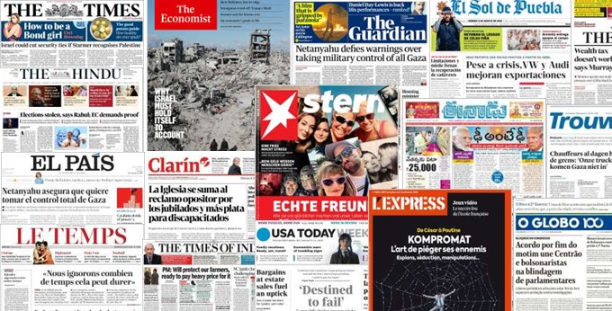 Unes de presse du 8 août 2025