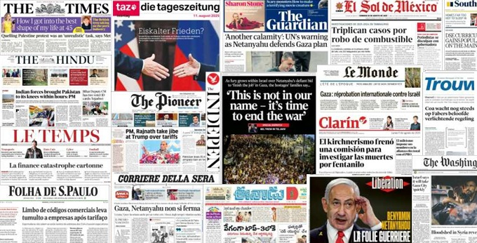 Unes de presse du 11 août 2025