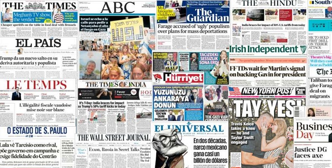 Unes de presse du 27 août 2025