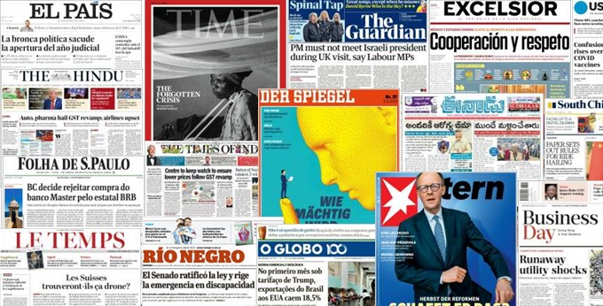 Unes de presse du 5 septembre 2025