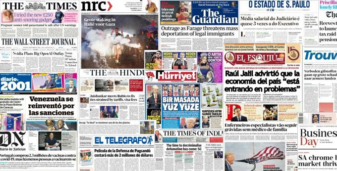 Unes de presse du 23 septembre 2025