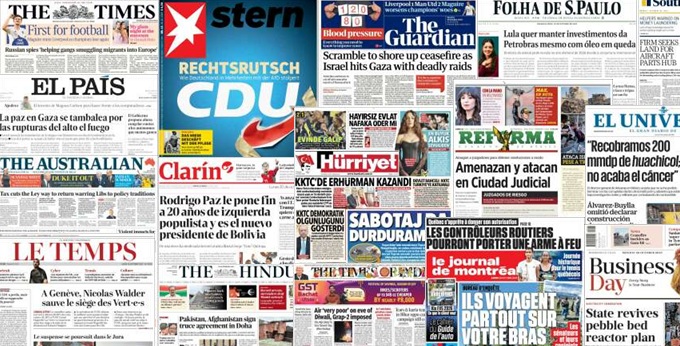 Unes de presse du 20 octobre 2025