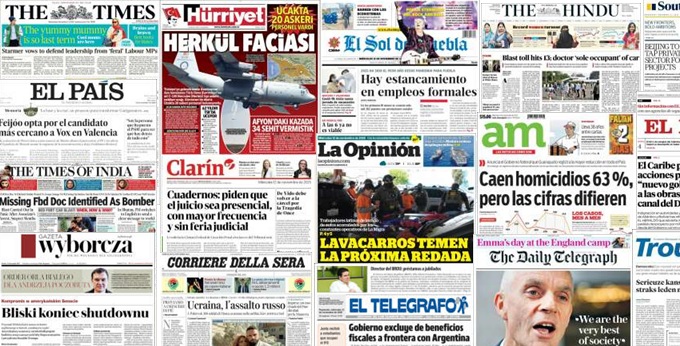 Unes de presse du 12 novembre 2025