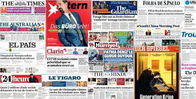 Unes de presse du 5 décembre 2025